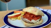 Cajun Burgers with Fire Roasted Creole Tomatoes Cajun Burgers with Fire Roasted Creole Tomatoes