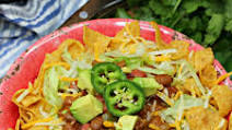 Easy Slow Cooker Frito Pie Recipe Easy Slow Cooker Frito Pie Recipe