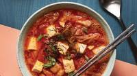 Korean Kimchi Stew with Pork Belly and Tofu (Kimchi-jjigae) Korean Kimchi Stew with Pork Belly and Tofu (Kimchi-jjigae)