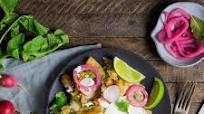 Chorizo and Egg Chilaquiles With Salsa Verde Recipe Chorizo and Egg Chilaquiles With Salsa Verde Recipe