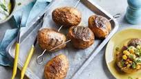 BBQ baked potatoes BBQ baked potatoes