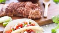 Pork Tenderloin Tacos with Pico de Gallo Pork Tenderloin Tacos with Pico de Gallo
