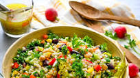 Healthy Pearl Barley and Kale Chopped Salad Recipe Healthy Pearl Barley and Kale Chopped Salad Recipe