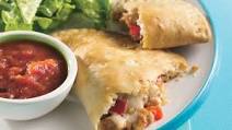 Cheesy Sausage Calzones Cheesy Sausage Calzones
