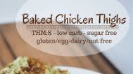 Baked Chicken Thighs Baked Chicken Thighs