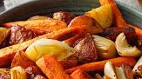 Roasted Potatoes, Carrots & Leeks Roasted Potatoes, Carrots & Leeks