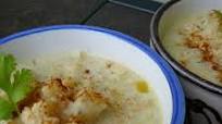 Roasted Cauliflower and Leek Soup Roasted Cauliflower and Leek Soup