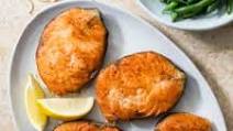 Pan-Seared Salmon Steaks Pan-Seared Salmon Steaks