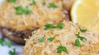 Healthy Crab Stuffed Portobello Mushrooms Healthy Crab Stuffed Portobello Mushrooms