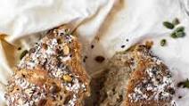 Whole Wheat Artisan Bread w/ Pumpkin Seed & Flax (Easy, No-Knead) Whole Wheat Artisan Bread w/ Pumpkin Seed & Flax (Easy, No-Knead)