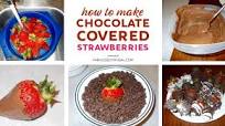 How to Make Chocolate Covered Strawberries at Home How to Make Chocolate Covered Strawberries at Home