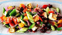 Roasted Greek Salad Roasted Greek Salad
