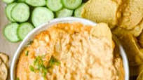 Creamy Vegan Cashew Buffalo Dip Creamy Vegan Cashew Buffalo Dip