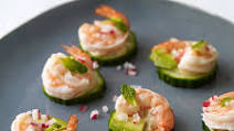 Shrimp and avocado appetizers Shrimp and avocado appetizers