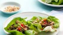 Lettuce Cups with Tofu and Beef Lettuce Cups with Tofu and Beef