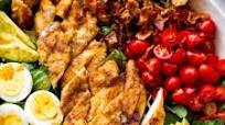 Crispy Chicken Salad with Honey Mustard Dressing {Paleo, Whole30 Option} Crispy Chicken Salad with Honey Mustard Dressing {Paleo, Whole30 Option}