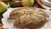 Upside Down Pear Cake Upside Down Pear Cake