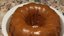 Apple Harvest Pound Cake with Caramel Glaze Apple Harvest Pound Cake with Caramel Glaze