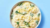 Creamy Ravioli with Spinach & Parmesan Creamy Ravioli with Spinach & Parmesan