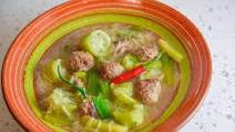 Panlasang Pinoy Pork Steak Recipes / Misua with Patola and Meatballs - Panlasang Pinoy Panlasang Pinoy Pork Steak Recipes / Misua with Patola and Meatballs - Panlasang Pinoy