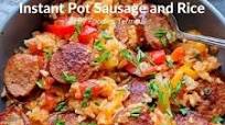 Sausage and Rice Instant Pot Sausage and Rice Instant Pot