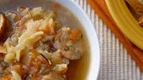 Slow Cooker Cabbage Soup with Chicken Apple Sausage Recipe Slow Cooker Cabbage Soup with Chicken Apple Sausage Recipe