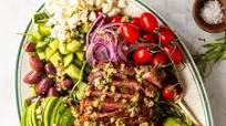 Greek Steak Salad with Tarragon Dressing Greek Steak Salad with Tarragon Dressing