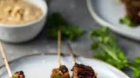 Indonesian Beef Satay Skewers Indonesian Beef Satay Skewers