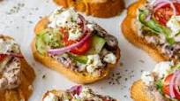 Greek Bruschetta Greek Bruschetta