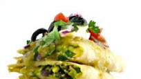 Green Chile Enchilada Quesadillas Green Chile Enchilada Quesadillas