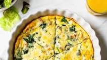 Crustless Sausage and Spinach Quiche Crustless Sausage and Spinach Quiche