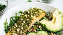 Pesto Salmon Bowl Pesto Salmon Bowl