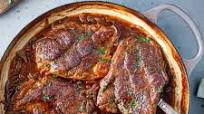 Braised Pork Steak with Onions (Oven) Braised Pork Steak with Onions (Oven)