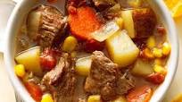 Pressure-Cooker Mexican Beef Soup Pressure-Cooker Mexican Beef Soup