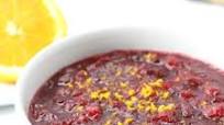 Cranberry Sauce with Orange Zest Cranberry Sauce with Orange Zest