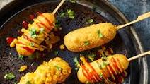 Vegan Korean Corn Dogs Vegan Korean Corn Dogs