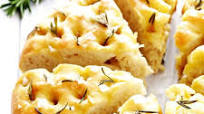 Focaccia cu rozmarin Focaccia cu rozmarin