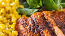 Grilled Coho Salmon Grilled Coho Salmon