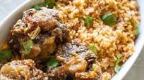 Dominican Oxtail Stew with Moro Rice Dominican Oxtail Stew with Moro Rice