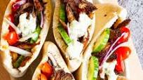 Vegan Gyros with Tzatziki Sauce Vegan Gyros with Tzatziki Sauce