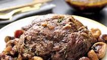 Christmas Roast With Chestnuts, Figs And Dates Christmas Roast With Chestnuts, Figs And Dates