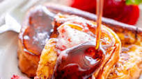 Strawberry Jam French Toast with Strawberry Butter Strawberry Jam French Toast with Strawberry Butter