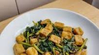 Adobong Kangkong with Tofu Adobong Kangkong with Tofu