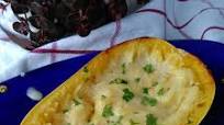 Low-Carb Spaghetti Squash Alfredo Low-Carb Spaghetti Squash Alfredo