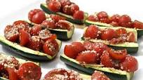 Low Carb, Gluten Free Zucchini Bruschetta Low Carb, Gluten Free Zucchini Bruschetta