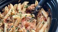 Slow Cooker Creamy Tuscan Chicken Pasta Recipe Slow Cooker Creamy Tuscan Chicken Pasta Recipe