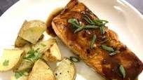 Korean BBQ Salmon {Air Fryer} Korean BBQ Salmon {Air Fryer}