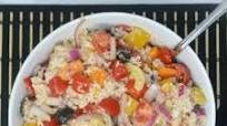 Greek Rice Salad Greek Rice Salad