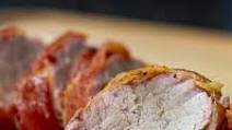 Smoked Bacon Wrapped Pork Tenderloin Smoked Bacon Wrapped Pork Tenderloin