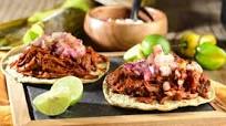 Tostadas de Cochinita Pibil Tostadas de Cochinita Pibil